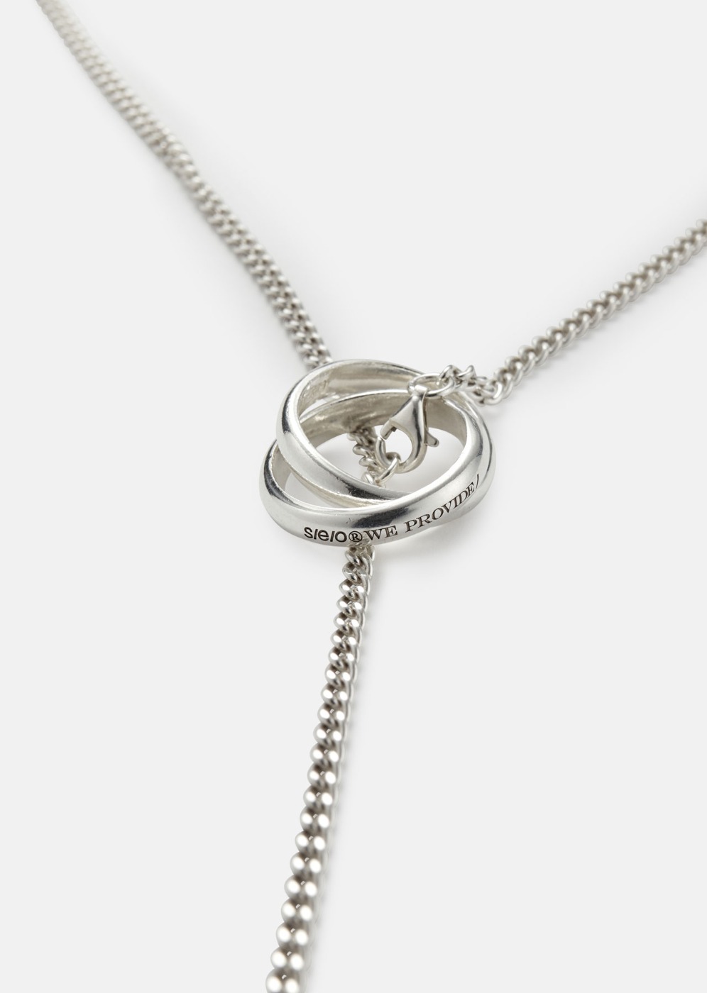 [s/e/o EXCLUSIVE] DOUBLE RING NECKLACE